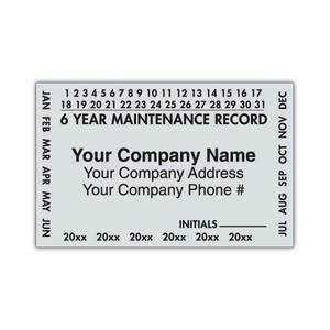 Six-year-maintenance-label